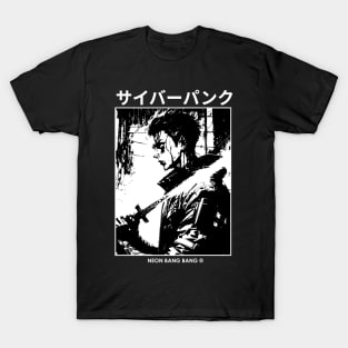 Japanese Streetwear | Cyberpunk Samurai T-Shirt